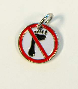 Be Wild Be Free Leave No Trace Charm (D/B/J/C/S/A)